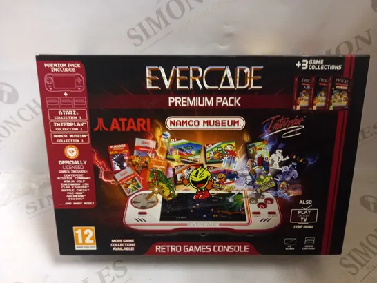 EVERCADE RETRO GAME CONSOLE SET - PREMIUM PACK