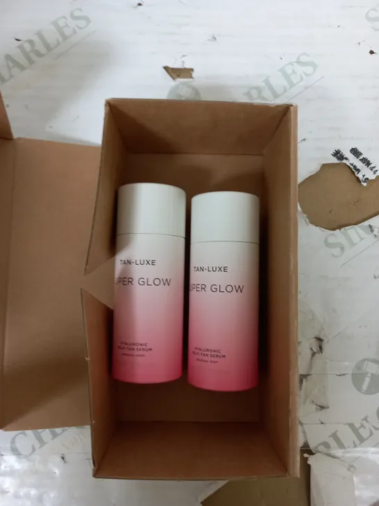 LOT OF 2 TAN LUXE SUPER GLOW