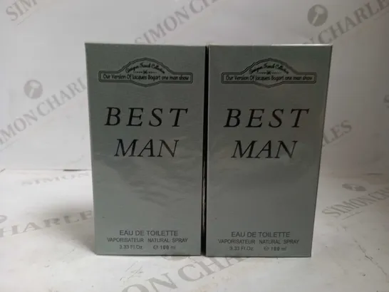 LOT OF 11 DFC BEST MAN EDT 100ML