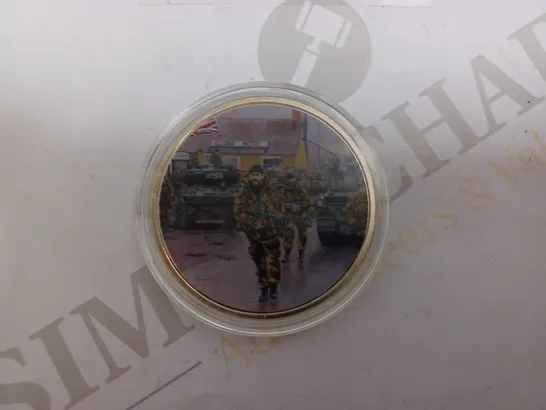 THE FALKLANDS WAR COLLECTABLE COIN