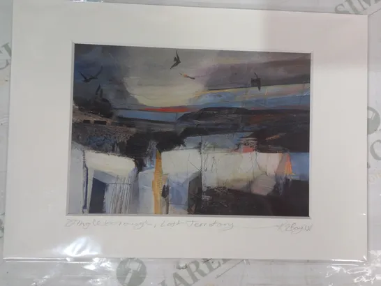 KATE BOYCE SIGNED ARTWORK - INGLEBOROUGH, LOST TERRITORY