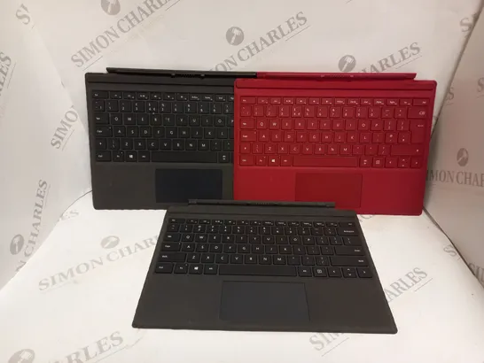 3 MICROSOFT SURFACE TYPE COVER 