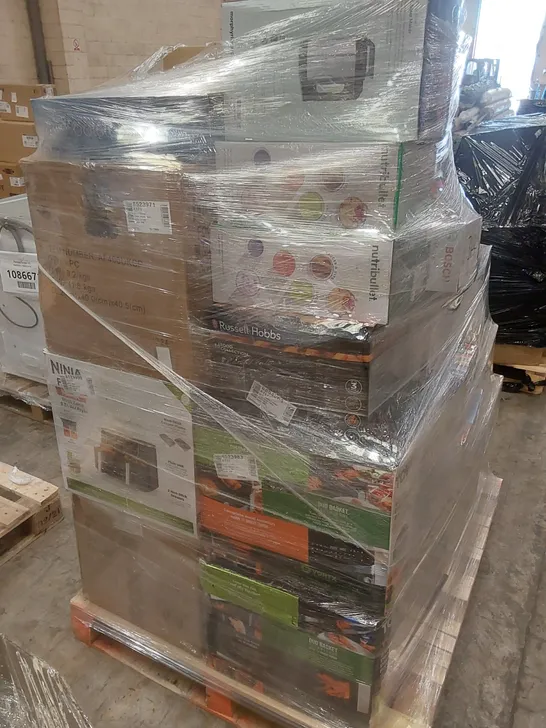 PALLET OF APPROXIMATELY 42 UNPROCESSED RAW RETURN HOUSEHOLD AND ELECTRICAL GOODS TO INCLUDE;