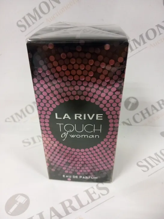 BOXED AND SEALED LA RIVE TOUCH OF WOMAN EAU DE PARFUM 90ML