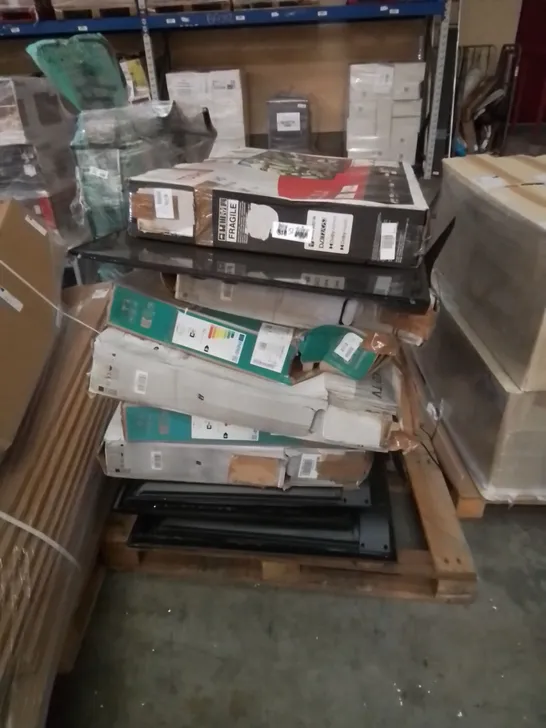 PALLET CONTAINING APPROX. 9 X ASSORTED TVS FOR SPARES AND REPAIRS ONLY 