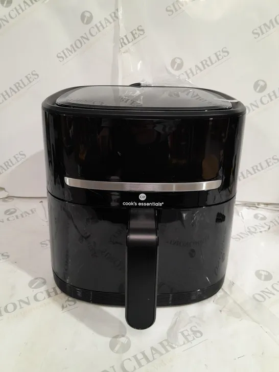 COOK'S ESSENTIALS 4L AIR FRYER IN BLACK