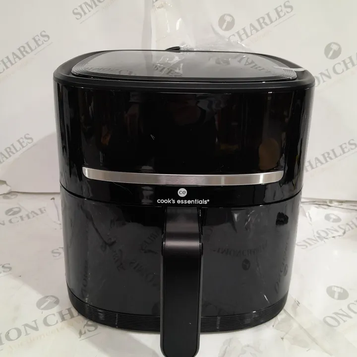 COOK'S ESSENTIALS 4L AIR FRYER IN BLACK 4558902Simon Charles Auctioneers