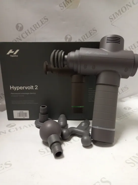 HYPERICE HYPERVOLT 2 PERCUSSION MASSAGE DEVICE 