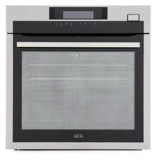 AEG 7000 SERIES INTEGRATED SINGLE OVEN WITH STEAMCRISP & PYROLYTIC CLEANING MODEL BSE774320M RRP £1050