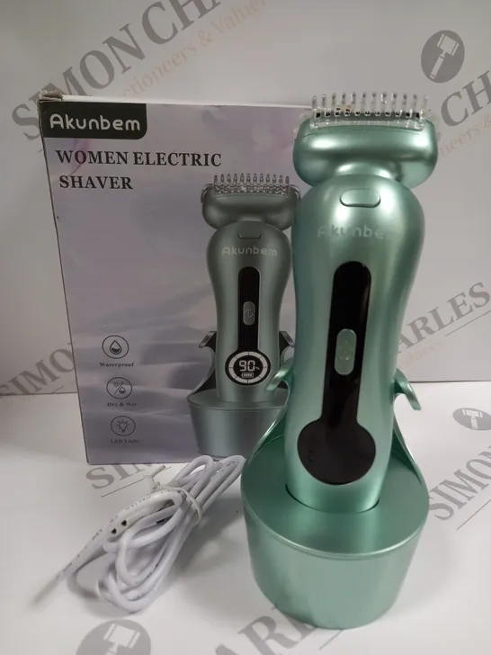 BOXED AKUNBEM WOMEN'S ELECTRIC SHAVER 