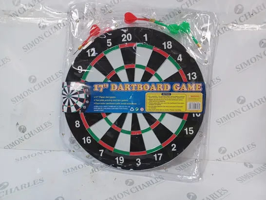 UNBRANDED 17" DARTBOARD GAME