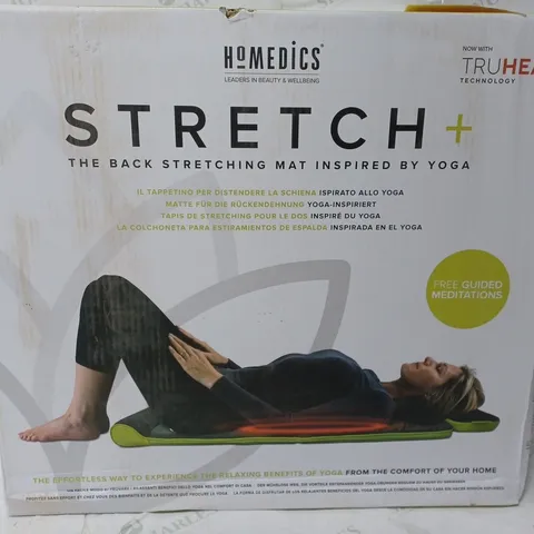 BOXED HOMEDICS ZEN STRETCH PLUS THE BACK STRETCHING YOGA MAT 