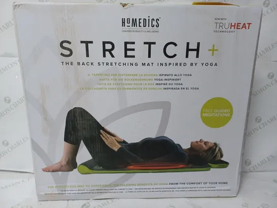 BOXED HOMEDICS ZEN STRETCH PLUS THE BACK STRETCHING YOGA MAT 