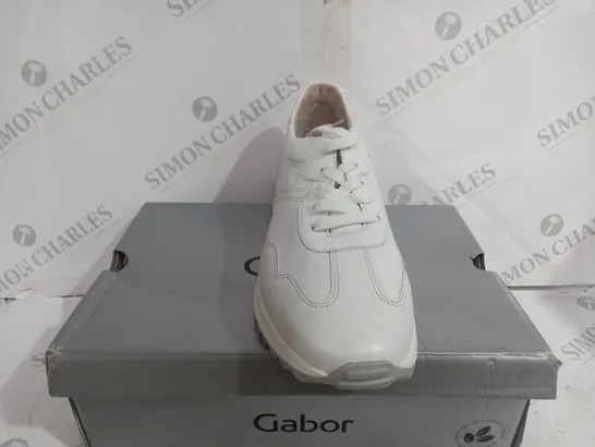 BOXED GABOR LAS VEGAS IN WHITE - UK 7.5