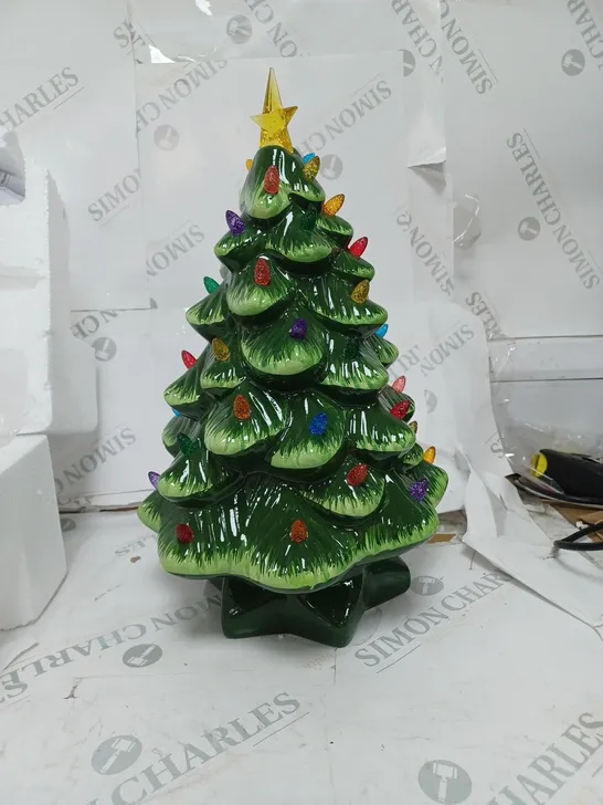 MR CHRISTMAS ILLUMINATED CERAMIC NOSTALGIC TREE