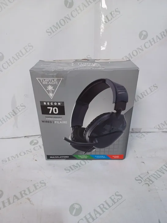 TURTLE BEACH RECON 70 WIRED MULTIPLATFORM GAMING HEADSET 