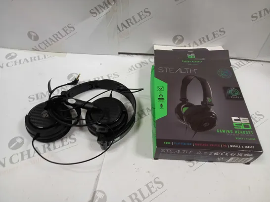 STEALTH GAMING HEADSET BOXED C650