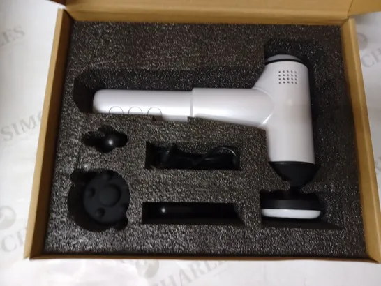 HOMEDICS THERMAL MASSAGE GUN - WHITE