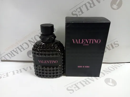 BOXED VALENTINO BORN IN ROMA UOMO EAU DE TOILETTE FOR HIM 100ML