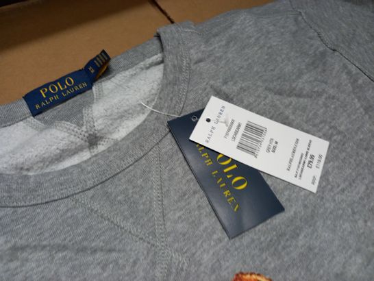 POLO RALPH LAUREN GREY JUMPER - M