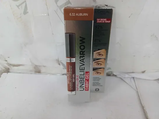 BOXED L'OREAL PARIS UNBELIEVABROW (6.32 AUBURN) RRP £15.99