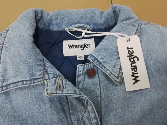 WRANGLER PADDED TRUCKER DENIM JACKET - XXL