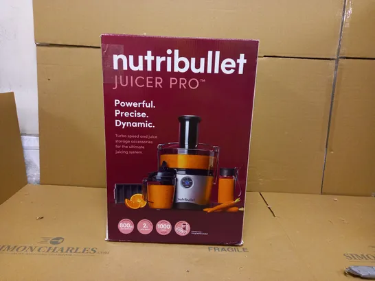 NUTRIBULLET 1558 JUICER PRO 