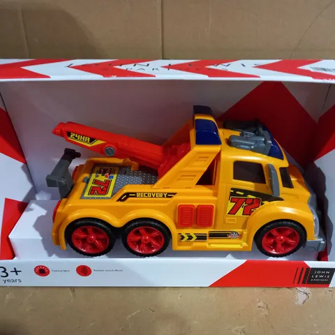 JOHN LEWIS RECOVERY TRUCK TOY 