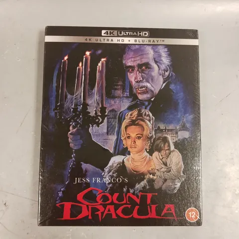 SEALED JESS FRANCO'S COUNT DRACULA 4K BLU-RAY  