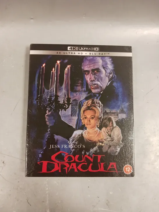 SEALED JESS FRANCO'S COUNT DRACULA 4K BLU-RAY  