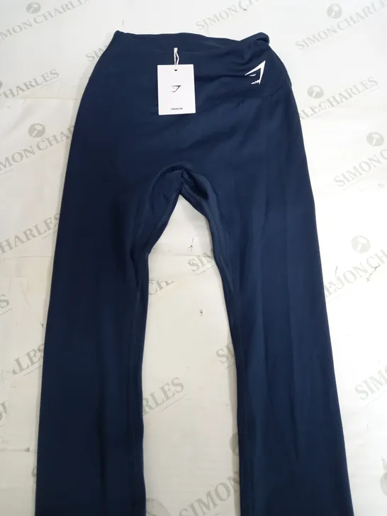 GYMSHARK TRAINING LEGGINGS IN NAVY - SMALL