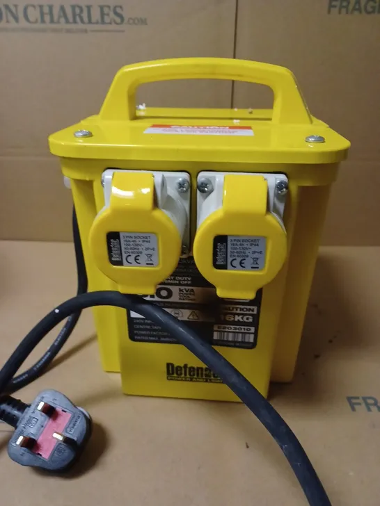 DEFENDER E203010 110V 3KVA TRANSFORMER, 240 V