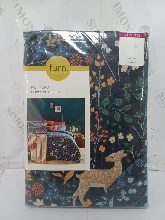 FURN RICHMOND DUVET COVER SET - SUPER KING