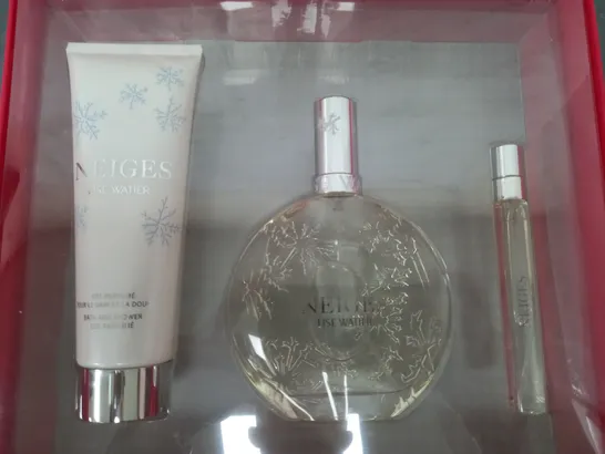 BOXED VWATIER NEIGES FRAGRANCE HOLIDAY SET LIMITED EDITION