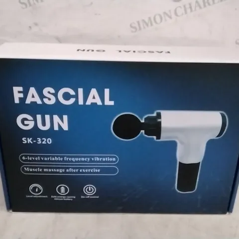 BOXED BATTERY POWERED FASCIAL GUN SK-320 