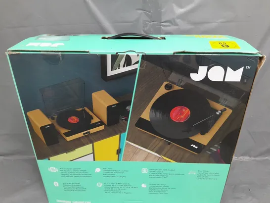 BOXED JAM BLUETOOTH SOUND STREAM+ TURNTABLE