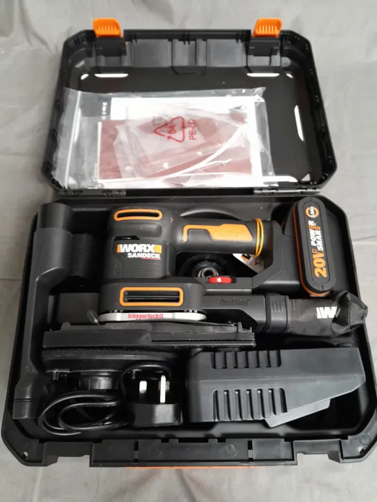 BOXED AS NEW WORX WX820 5IN1 MULTI SANDER