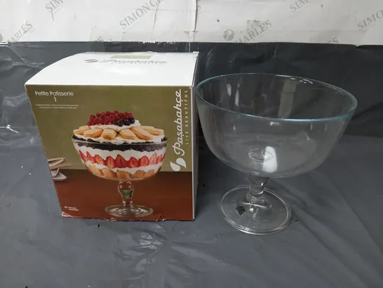 BOXED PASABAHCE PETITE PATISSERIE FOOTED BOWL