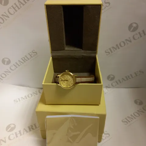 BOXED BURBERRY WATCH 