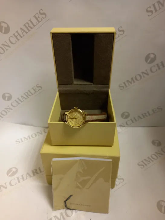 BOXED BURBERRY WATCH 