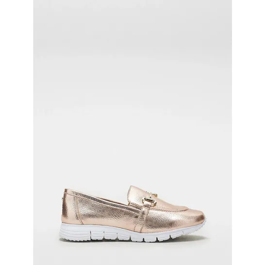 MODA IN PELLE FRANCIE LOAFER- ROSE GOLD SIZE 6