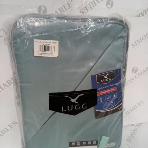 BAGGED LUGG SEA GREEN BACKPACK