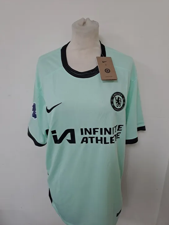 CHELSEA FC AWAY SHIRT WITH QOLEY 04 SIZE 2XL