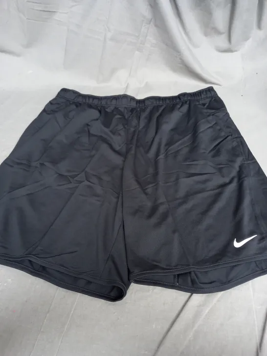 NIKE TOTALITY BLACK SHORTS - XXL