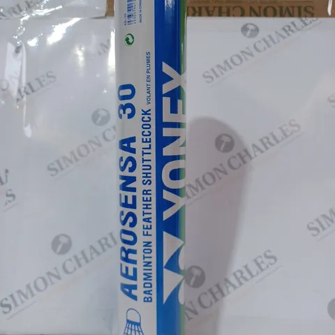 YONEX AEROSENSA 30 TUBE OF BADMINTON FEATHER SHUTTLECOCKS