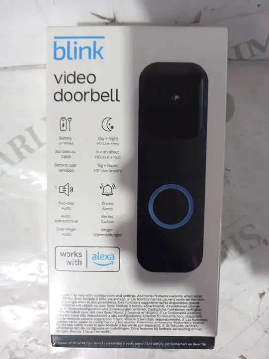 BLINK VIDEO DOORBELL