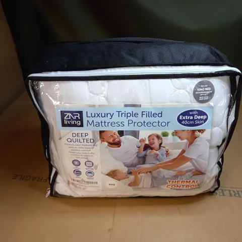 LUXURY TRIPLE FILLED MATTRESS PROTECTOR