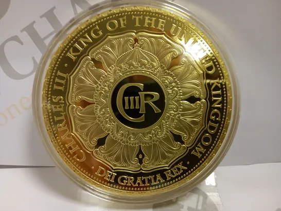 CORONATION OF KING CHARLES III COMMEMORATIVE COIN