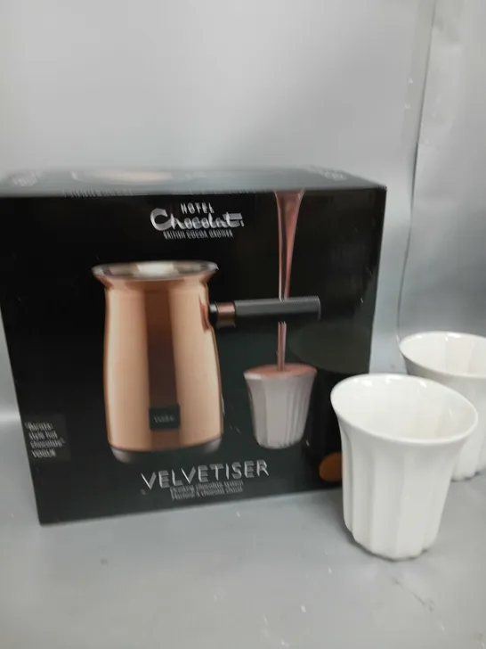 HOTEL CHOCOLAT VELVETISER IN COPPER RRP £109.99