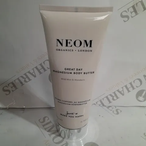 NEOM SCENT TO MAKE YOU HAPPY GREAT DAY MAGNESIUM BODY BUTTER 200ML